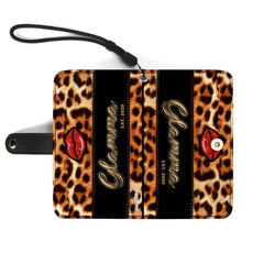 Glamma - Personalized Custom Phone Leather Wallet - MM09PW